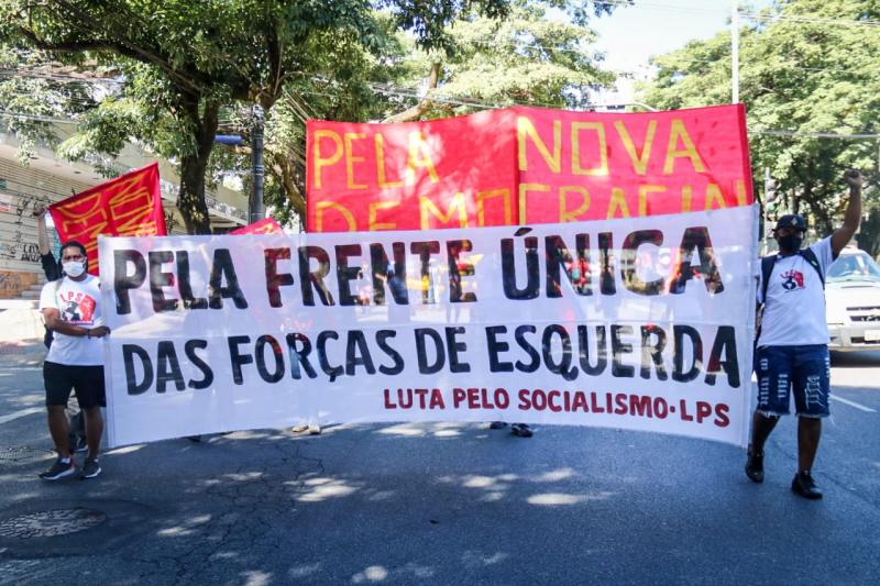 Ato Antifascista em Belo Horizonte rene foras...