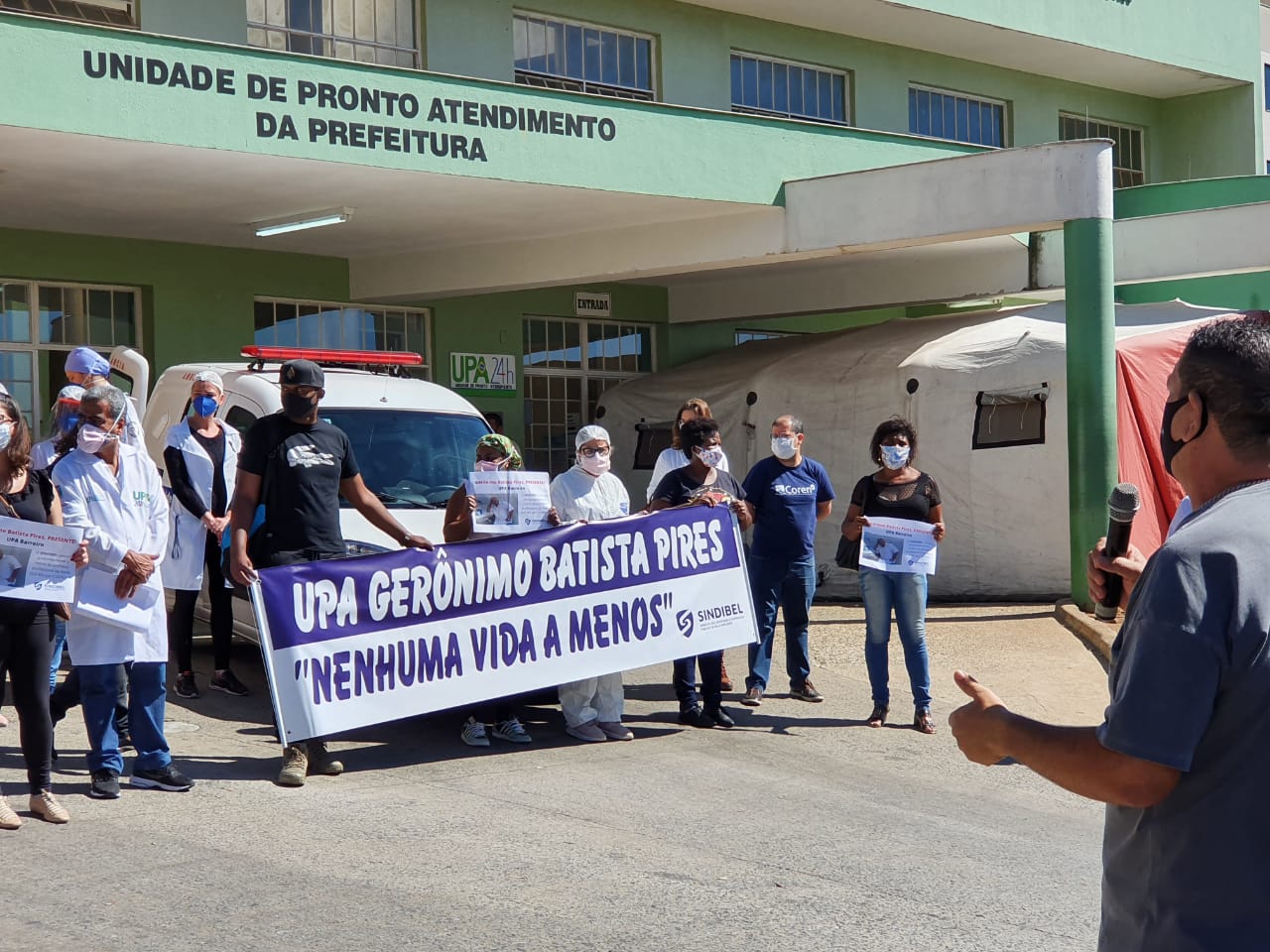 LPS - LUTA PELO SOCIALISMO, CUT Minas, Sindibel e Coren-MG realizam ...