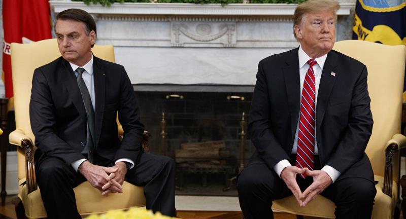 Trump passa a perna em Bolsonaro em relao  OCDE