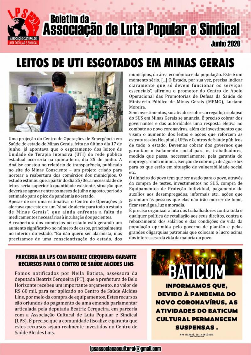 Confira o panfleto de Junho da Associao...