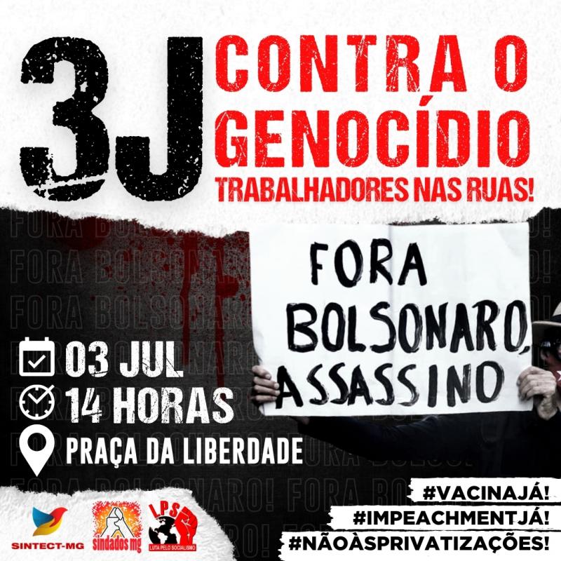 3J: derrubar Bolsonaro e todo o seu governo