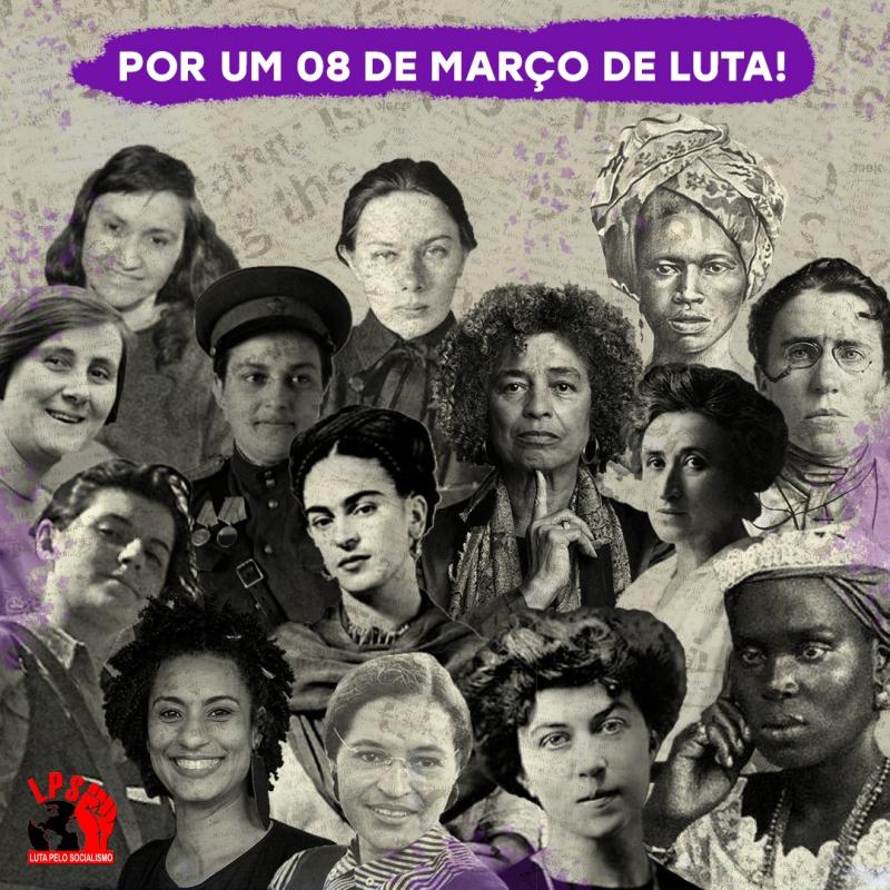 8 de Maro ser marcado pela denncia da poltica...