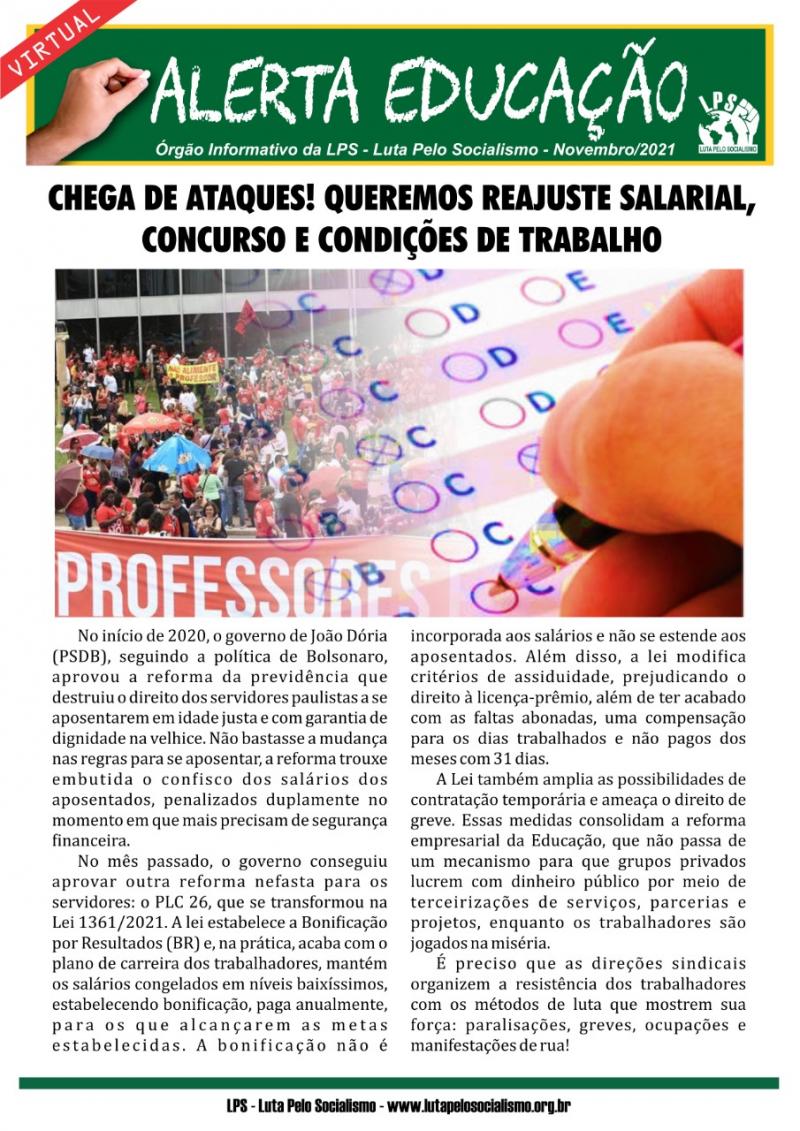 Alerta educao - Novembro 