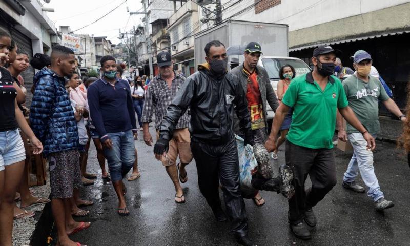 Em meio  pandemia, polcia invade favela e mata...