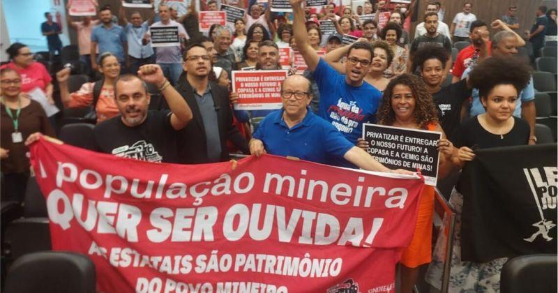 CUT convoca para a luta contra as privatizações...