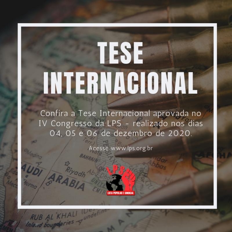 IV Congresso - Tese Internacional