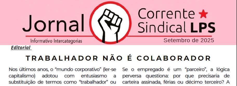 Jornal da Corrente Sindical Nacional LPS -...